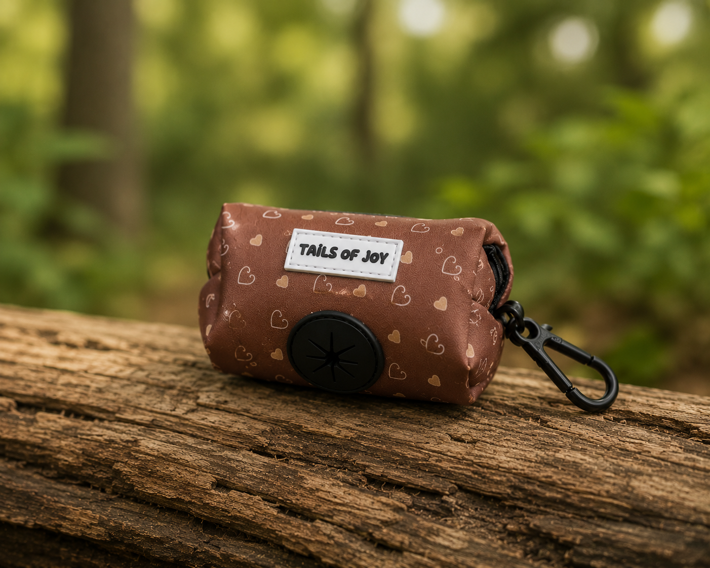 Cocoa Hearts Poop Bag 🤎