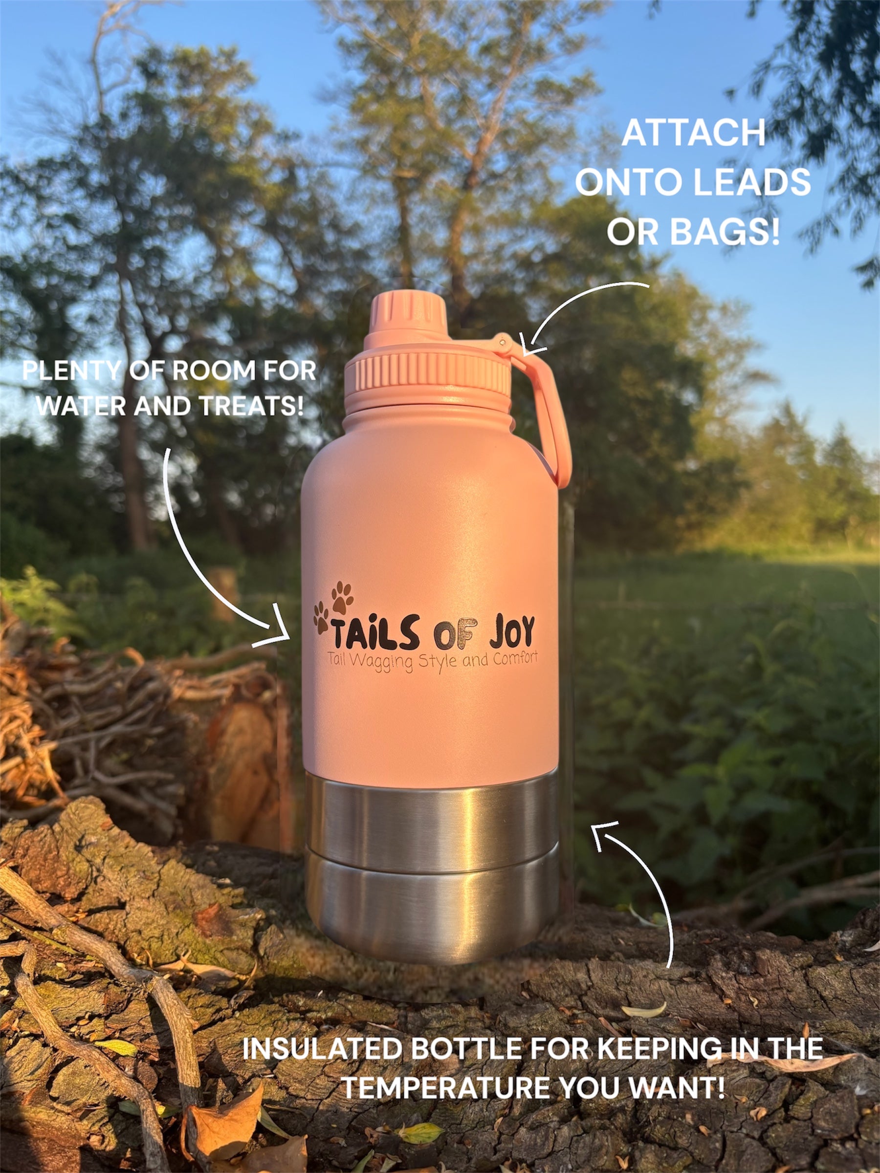 🐶 3 in 1 Dog Water Bottle